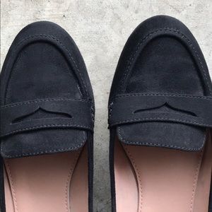 Madden Girl Carmello Penny Loafers Black  8.5